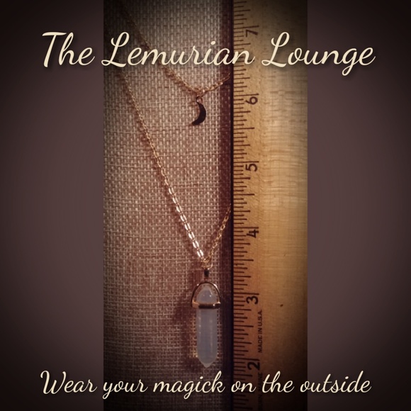 Natural Opalite Chakra Boho Gypsy Necklace - Picture 6 of 7